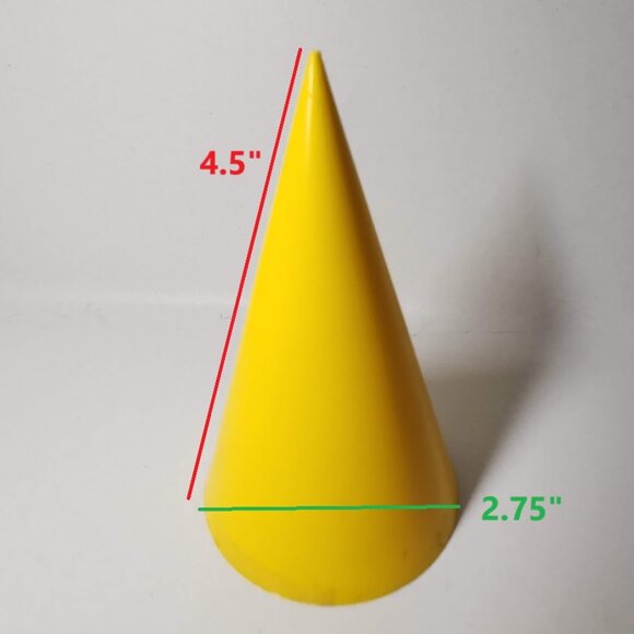 7 Piece Shapes Set 3D Geometric Plastic Forms Solids Drawing Forms Math Manipula - Picture 6 of 7